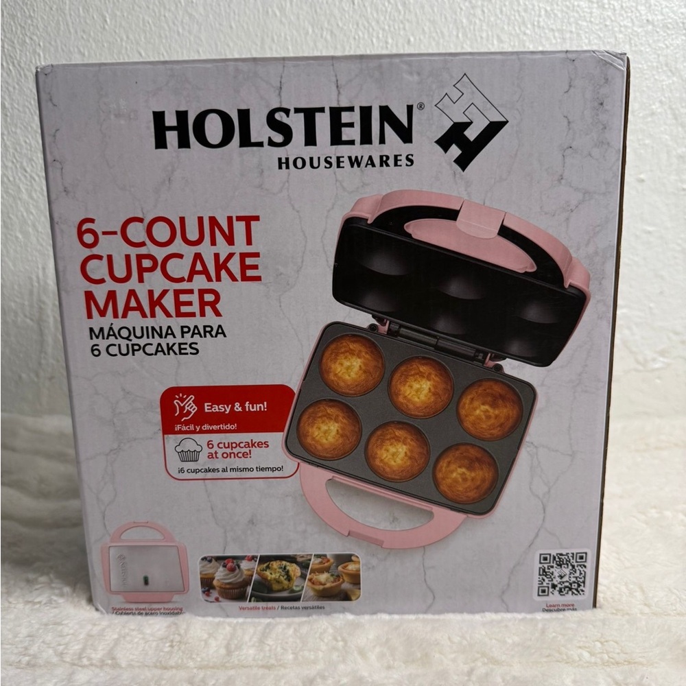 Pink 6-Count Cupcake Maker